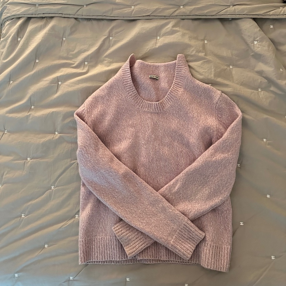 Rachel Coney XS Fold Collar Cashmere Sweater